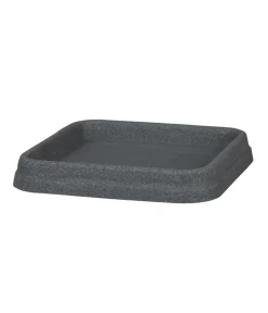Dehner Kunststoff-Untersetzer Venezia Schwarz Outlet