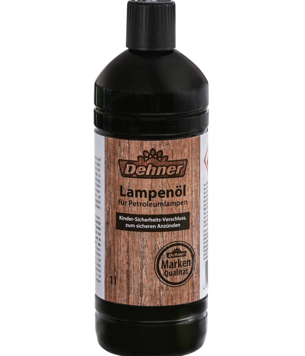 Dehner Brennstoffe|Laternen & Dekoleuchten - Lampenöl, 1 l Schwarz