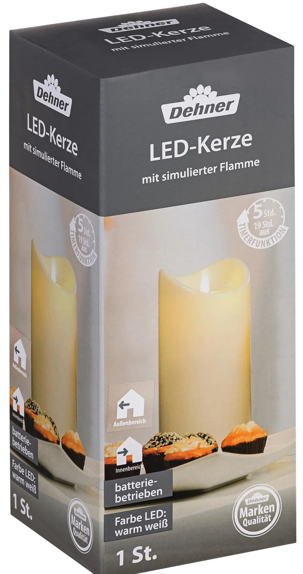 Dehner Dekoartikel - LED-Kerze