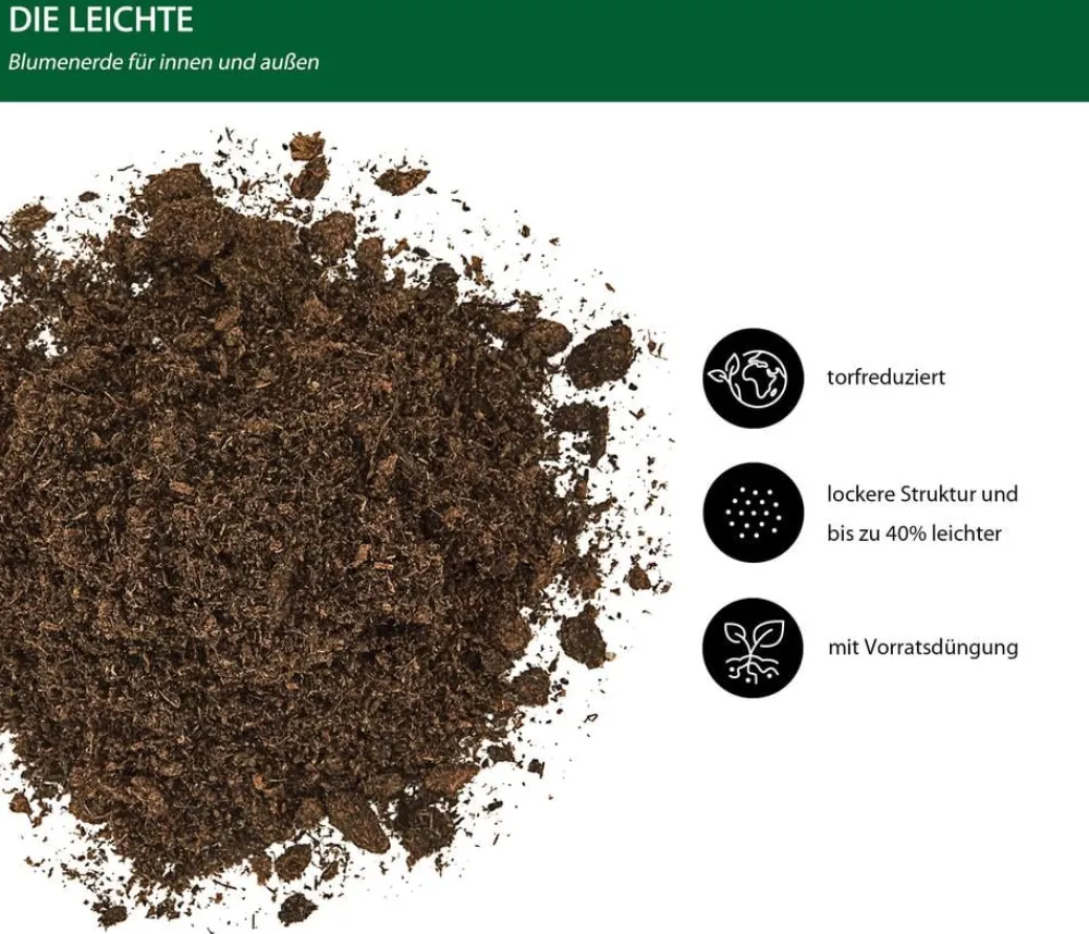 Dehner Leichte Blumenerde, 51 x 40 Liter Clearance