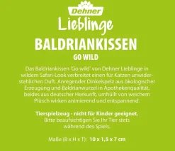 Dehner Lieblinge Baldriankissen Go wild Discount