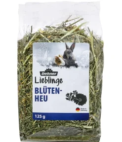 Dehner Lieblinge Heu|Nagersnacks - Blüten-Heu, 125 g