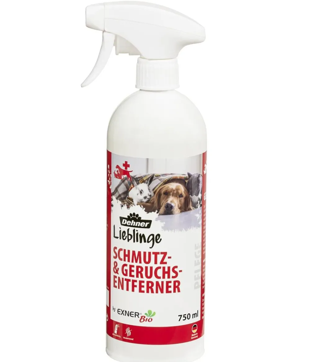 Dehner Lieblinge Hygiene- & Reinigungsartikel|Katzenpflege - by EXNER® Bio Schmutz- & Geruchsentferner, 750 ml