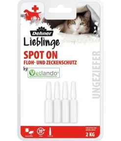 Dehner Lieblinge Floh- und Zeckenschutz Spot On für Kitten, 4 x 0,6 ml Sale