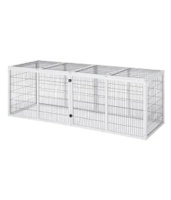 Dehner Lieblinge Freilaufgehege Monumento, ca. B200/H70/T70 cm Weiß Online