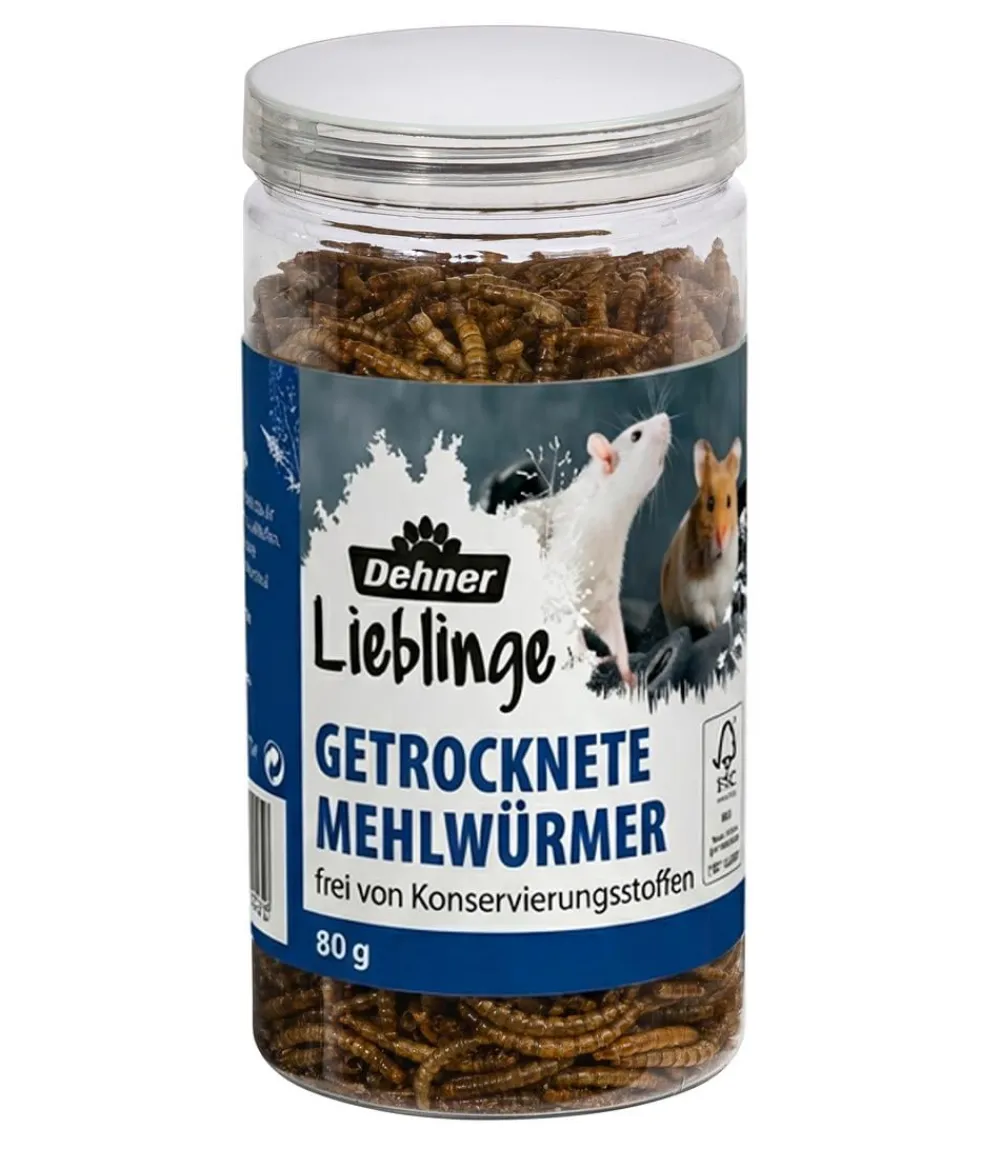 Dehner Lieblinge Getrocknete Mehlwürmer Hot