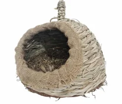 Dehner Lieblinge Mehr Kleintierbedarf - Grashöhle Zven, ca. B31/H20/T31 cm Natur