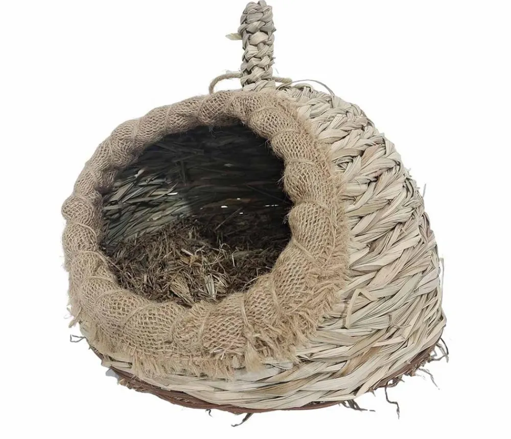 Dehner Lieblinge Mehr Kleintierbedarf - Grashöhle Zven, ca. B31/H20/T31 cm Natur
