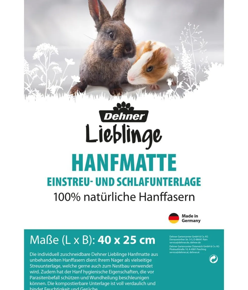 Dehner Lieblinge Mehr Kleintierbedarf - Hanfmatte