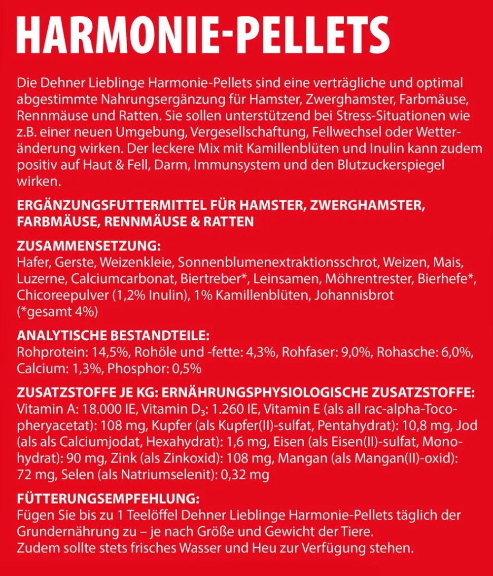 Dehner Lieblinge Harmonie-Pellets, 180 g Online