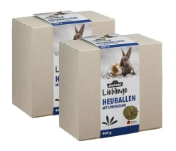 Dehner Lieblinge Heu - Heuballen im Karton, 2 x 400 g