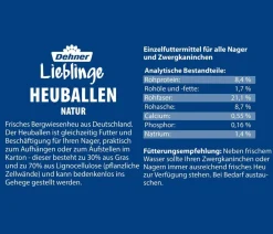 Dehner Lieblinge Heu > Heuballen Natur im Karton, 2 x 400 g