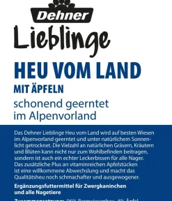 Dehner Lieblinge Heu > Heu vom Land mit Apfelstücken, 500 g