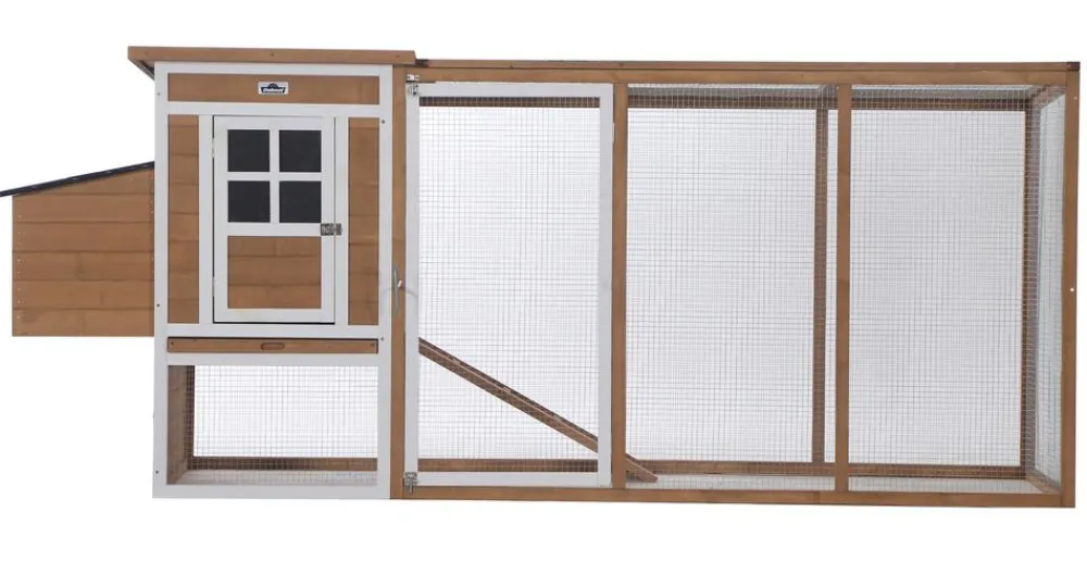 Dehner Lieblinge Bauernhof Zubehör|Hühnerställe > Hühnerstall Chicken House, ca. B247/H103/T75 cm
