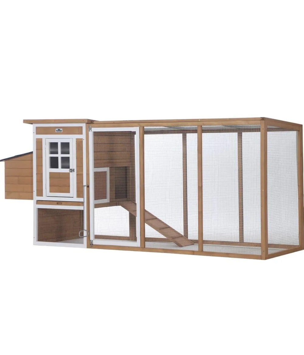 Dehner Lieblinge Bauernhof Zubehör|Hühnerställe > Hühnerstall Chicken House, ca. B247/H103/T75 cm