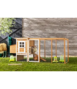 Dehner Lieblinge Bauernhof Zubehör|Hühnerställe > Hühnerstall Chicken House, ca. B247/H103/T75 cm