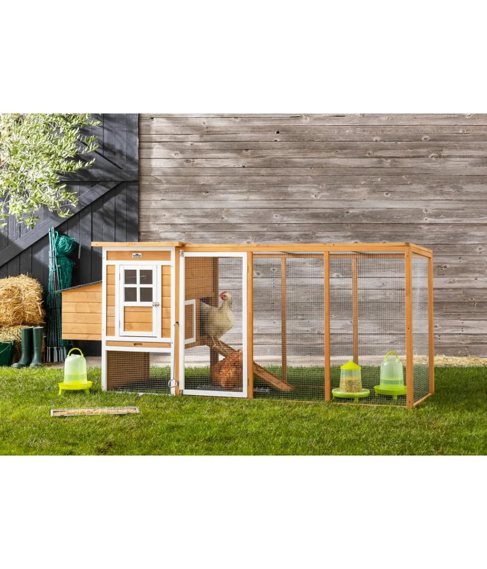 Dehner Lieblinge Bauernhof Zubehör|Hühnerställe > Hühnerstall Chicken House, ca. B247/H103/T75 cm