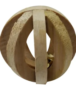 Dehner Lieblinge Holzball Bowl mit Glöckchen, ca. Ø6 cm Sale