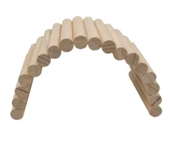 Dehner Lieblinge Holzbrücke Cross Natur Online