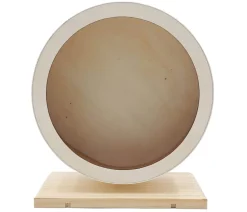 Dehner Lieblinge Nagerspielzeug - Holzlaufrad Shift, ca. B21/23,5/T12 cm Natur