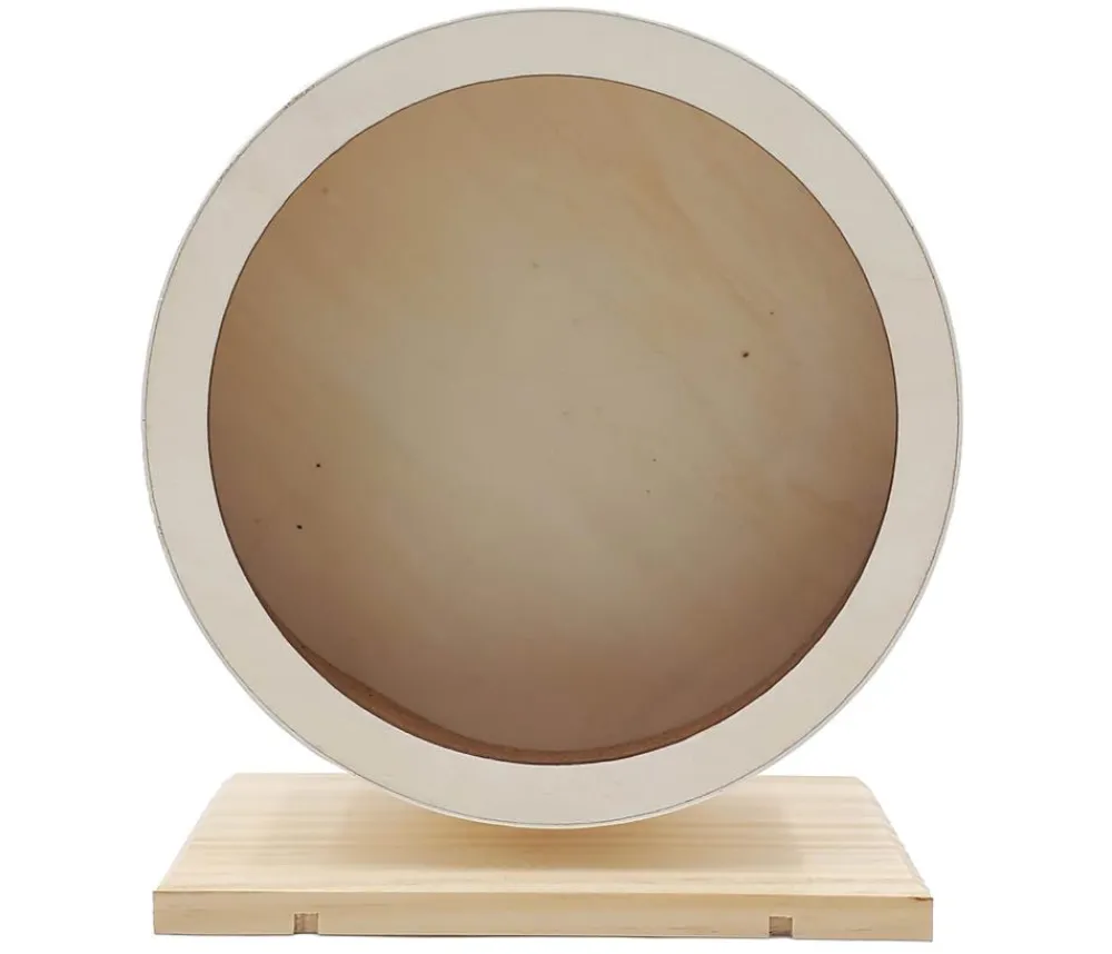 Dehner Lieblinge Nagerspielzeug - Holzlaufrad Shift, ca. B21/23,5/T12 cm Natur