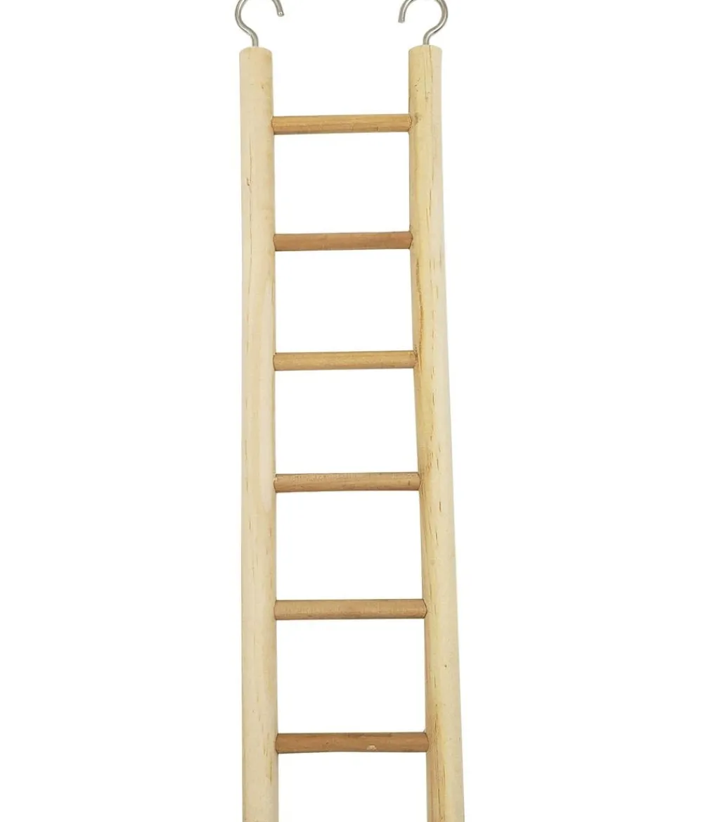 Dehner Lieblinge Holzleiter Lofty, ca. B7/H27/T1,1 cm Hellbraun Sale