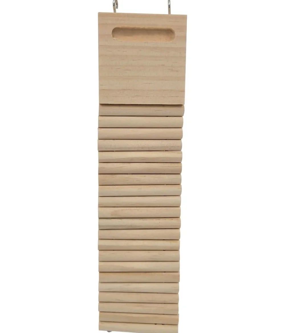 Dehner Lieblinge Nagerspielzeug > Holzleiter Scale, ca. B7/H28,7/T1,2 cm