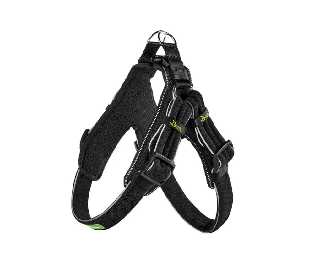 Dehner Lieblinge Hundehalsbänder & Geschirre - Hundegechirr Zirkon Schwarz