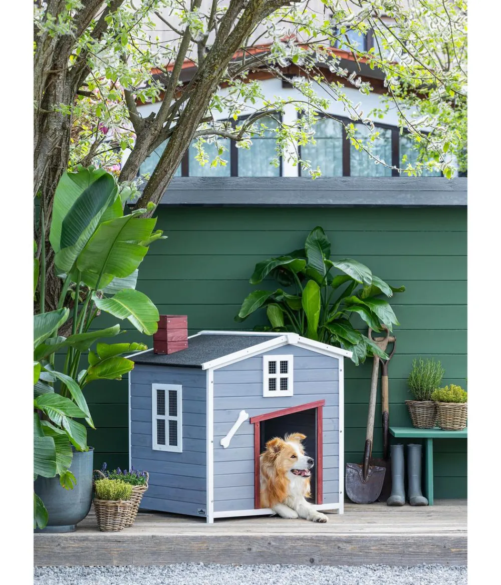 Dehner Lieblinge Mehr Hundeschlafplätze - Hundehütte Hector, ca. B96,5/H103/T79 cm