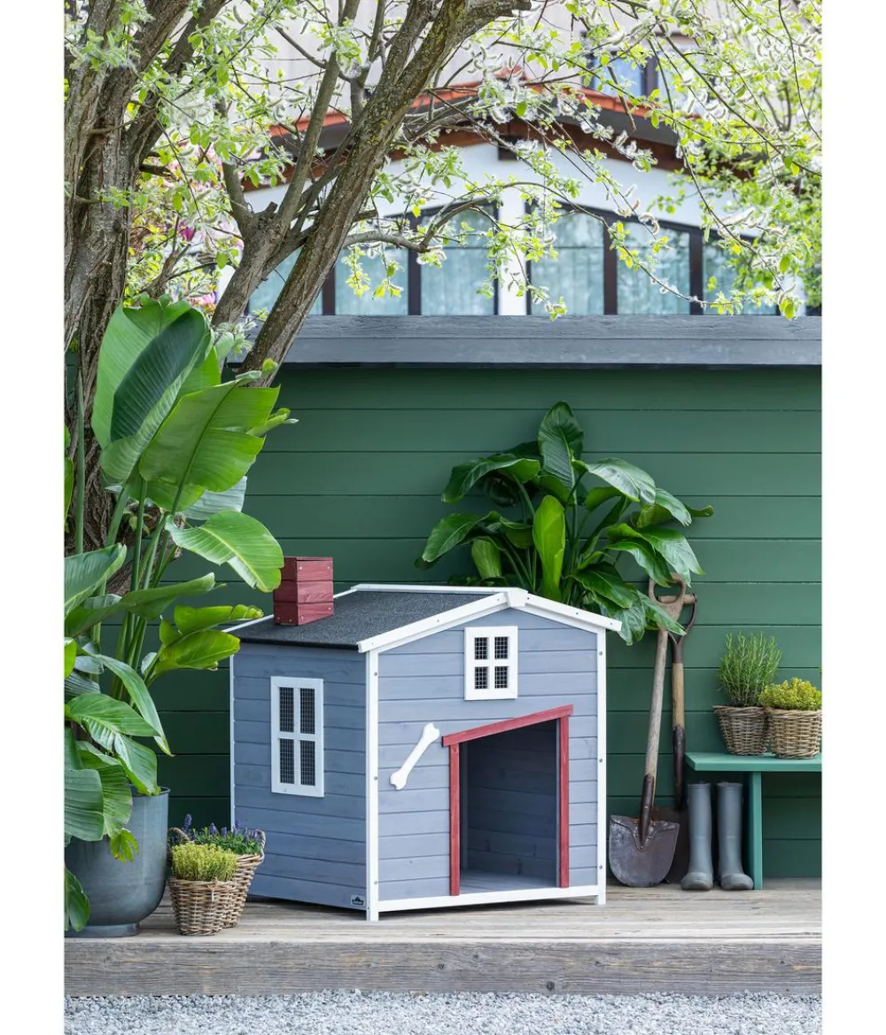 Dehner Lieblinge Mehr Hundeschlafplätze - Hundehütte Hector, ca. B96,5/H103/T79 cm