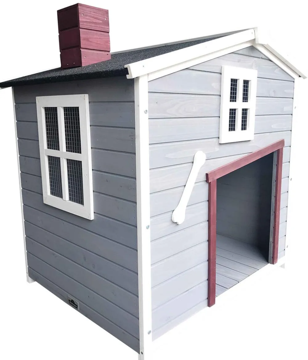 Dehner Lieblinge Mehr Hundeschlafplätze - Hundehütte Hector, ca. B96,5/H103/T79 cm