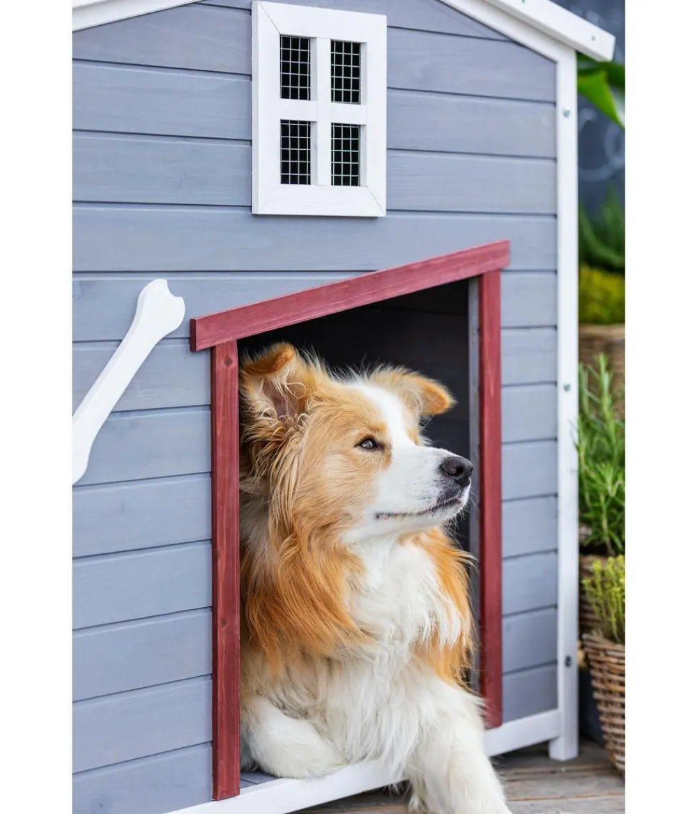 Dehner Lieblinge Mehr Hundeschlafplätze - Hundehütte Hector, ca. B96,5/H103/T79 cm