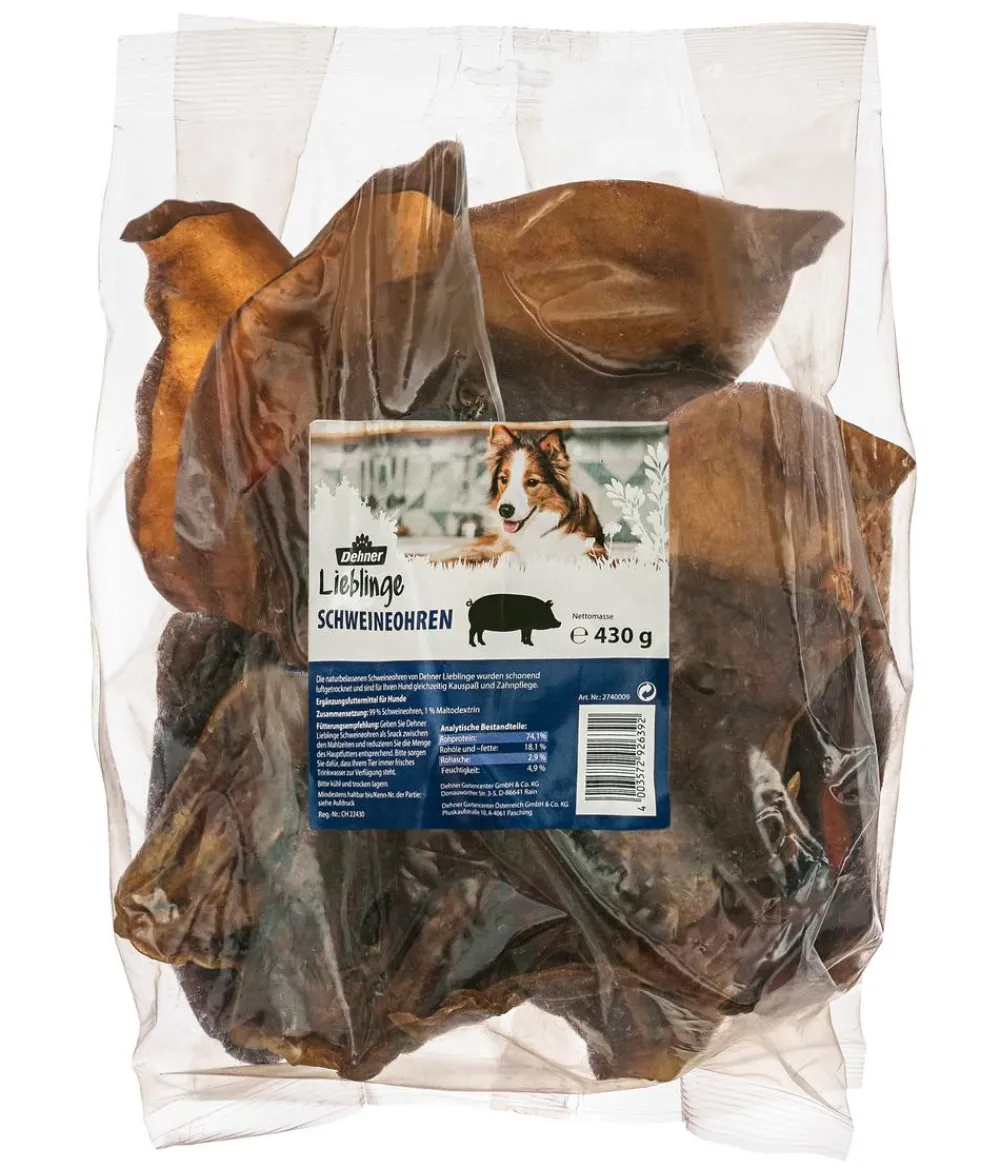 Dehner Lieblinge Hundeleckerlies > Hundesnack Schweineohren
