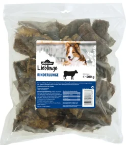 Dehner Lieblinge Hundeleckerlies > Hundesnack Rinderlunge, 500 g