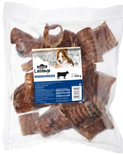 Dehner Lieblinge Hundeleckerlies > Hundesnack Rinderstrossen, 500 g