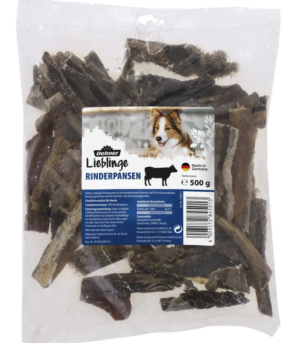 Dehner Lieblinge Hundesnack Rinderpansen Hot
