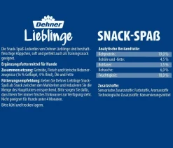 Dehner Lieblinge Hundeleckerlies > Hundesnack Snack-Spaß Mini Mix, 500 g