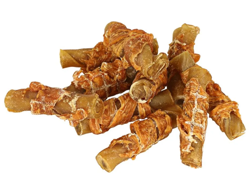 Dehner Lieblinge Hundeleckerlies - Hundesnack Kaurollen Maxi mit Huhn, 200 g