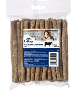 Dehner Lieblinge Hundeleckerlies > Hundesnack Granulat-Kaurollen, natur, 50 Stk., 350 g