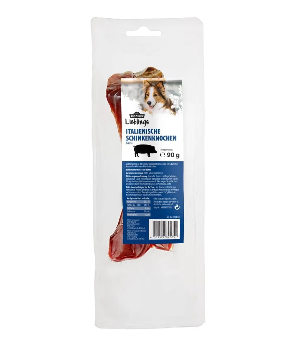 Dehner Lieblinge Hundesnack Schinkenknochen Mini New
