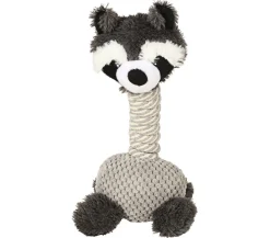 Dehner Lieblinge Hundespielzeug Racoon Grau Best