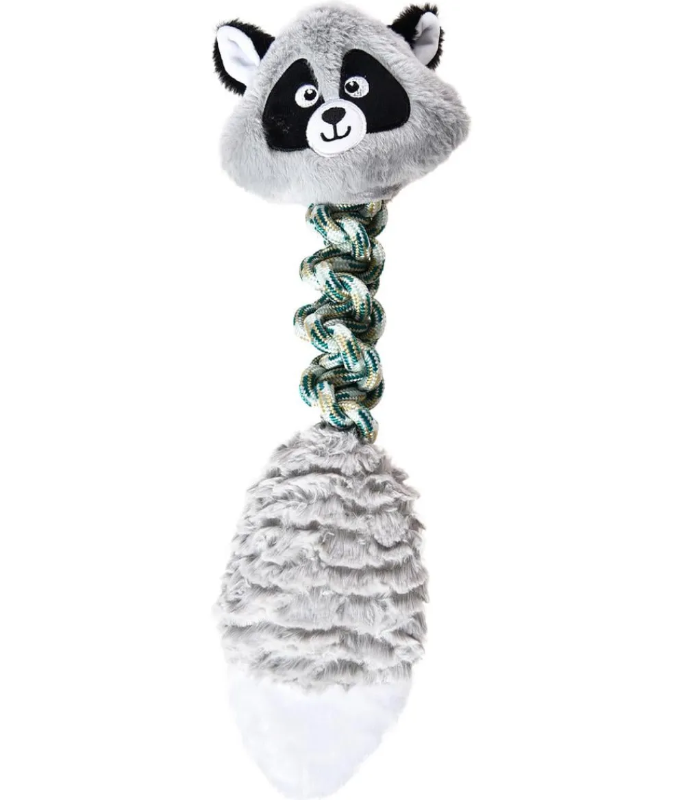 Dehner Lieblinge Hundespielzeug - Hundespielzeug Happy Racoon, ca. B15/H42,5 cm