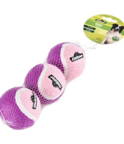 Dehner Lieblinge Hundespielzeug - Hundespielzeug Bälle Tennis, 3er-Pack