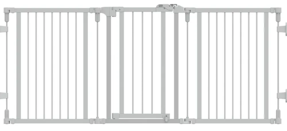 Dehner Lieblinge Mehr Hundezubehör - Hundezaun Bradley, ca. B71-486/H76,4 cm Weiß