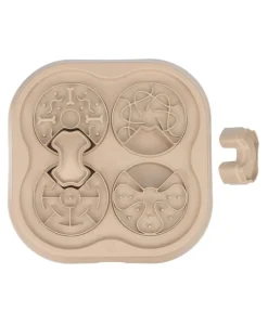 Dehner Lieblinge 2-in-1 Futterspielzeug Ekki, ca. B35/H5/T35 cm Braun Best