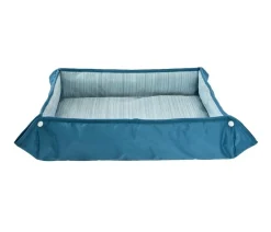 Dehner Lieblinge Mehr Transport & Unterwegs|Hundedecken - 2in1-Kühlmatte Serenity, rechteckig, blau, ca. B73,5/H4/T63 cm Hellblau