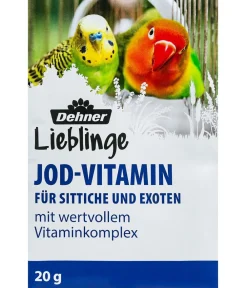 Dehner Lieblinge Vogelfutter & Snacks > Jod-Vitamin, 20 g