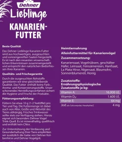 Dehner Lieblinge Vogelfutter & Snacks > Kanarienfutter