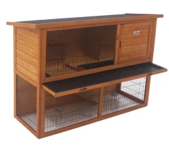 Dehner Lieblinge Kaninchenstall & Hasenstall > Kaninchenstall Hoppel, ca. B136,4/H92/T50 cm