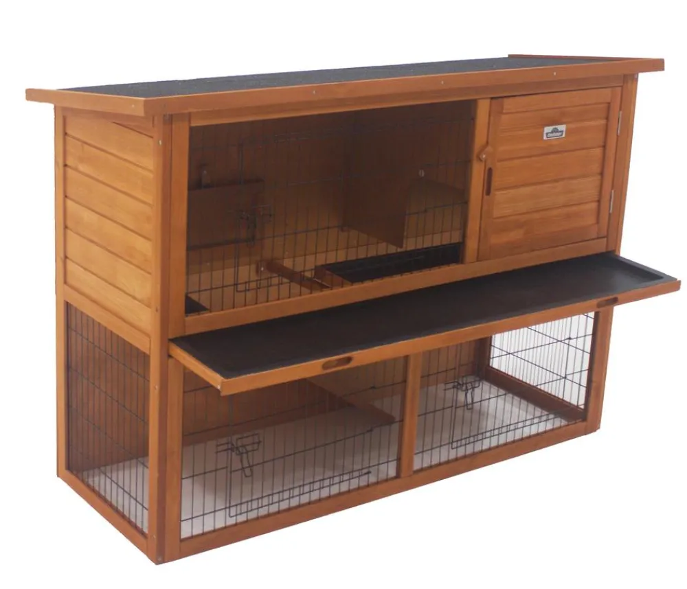 Dehner Lieblinge Kaninchenstall & Hasenstall > Kaninchenstall Hoppel, ca. B136,4/H92/T50 cm